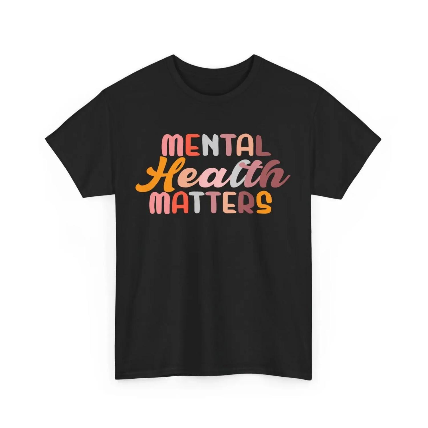 Mental Health Awareness T Shirt Maters XXXXXL разноцветный