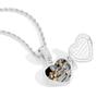 European and American Hip-hop Photo Frame Trend Small Flip Love Photo Pendant Photo Couple Pendant