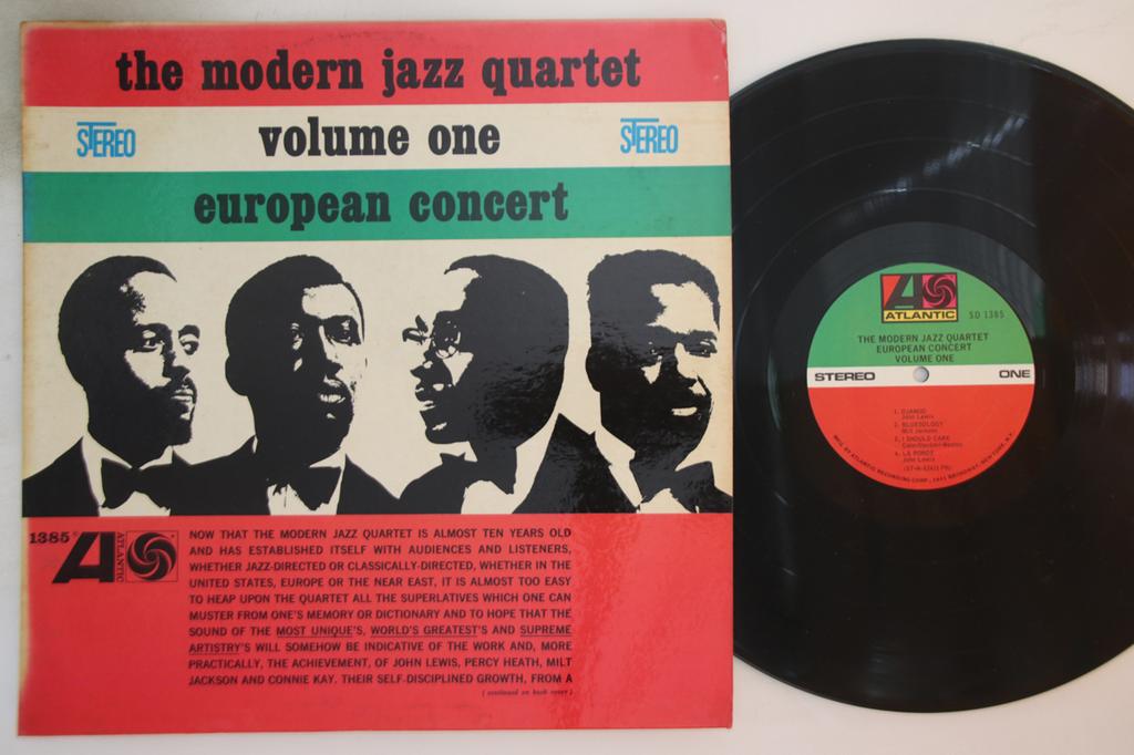 LP Record MODERN JAZZ QUARTET - European Concert Volume One SD1385 ATLANTIC 1970 US Jazz Used