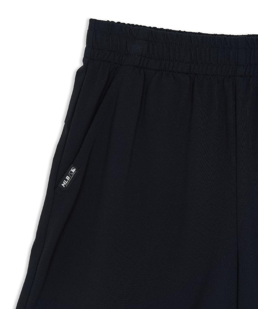Emelbi Basic Small Logo Cooling Knee-Length Running Shorts Ny (Black)