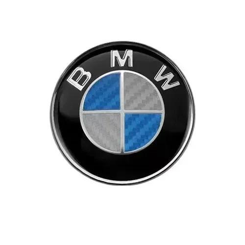1pcs 74mm 82mm Black White Car Emblem Front Hood Rear Trunk Badge for BMW E46 E39 E38 E90 E60 E92 E93 X1 X3 X2 X5 djbf00