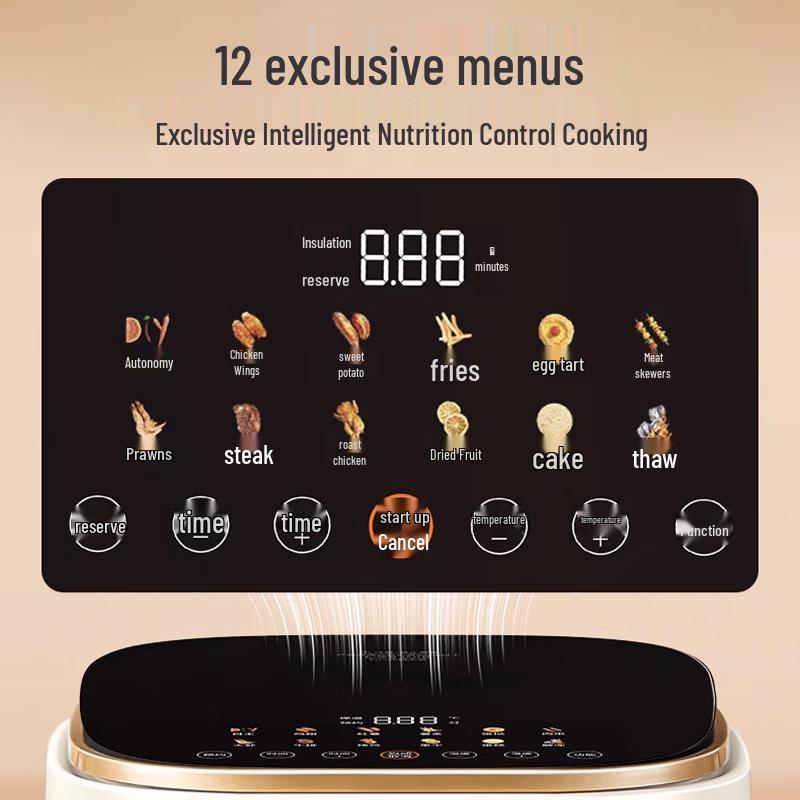 Joyoung 5L Steam Air Fryer CN plug (adapter included)