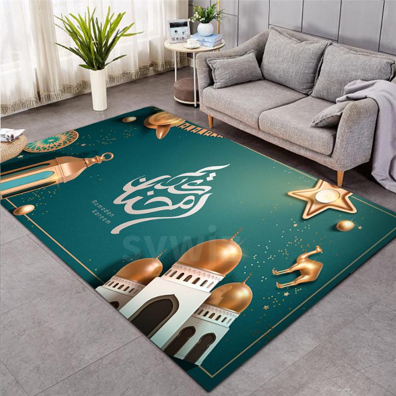 Moslimský modlitebný koberček Domov Dekoratívne doplnky do obývačky Obrad Mat Eid Ramadán Party Dekorácie Chodba Balkónové potreby