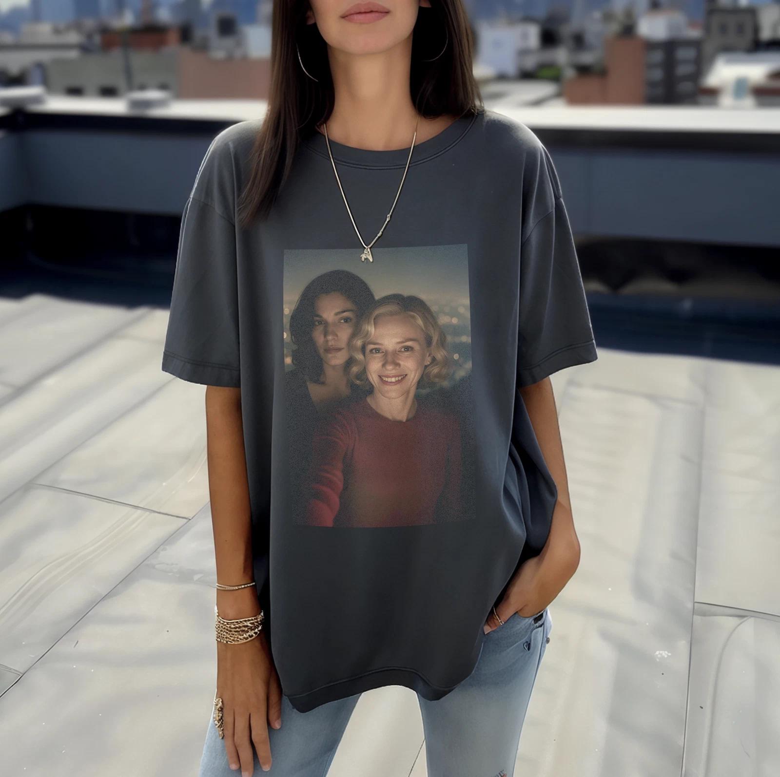 

Mulholland Drive Shirt Betty & Rita Selfie Surrealist Horror Cult Movie Gift XL