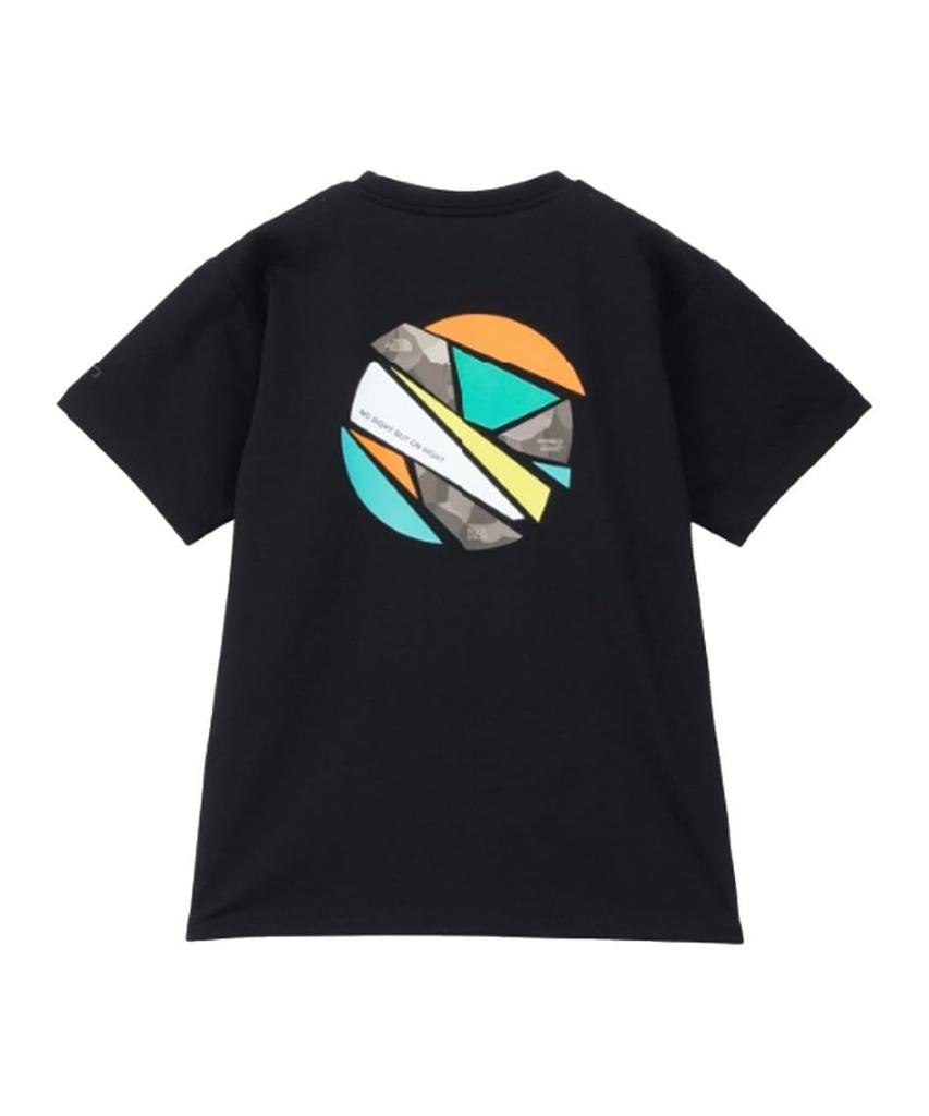 The North Face Short Sleeve Monkey Magic UV Organic Size L Women's Tee, Protection, Cotton, Anti-Static, Black,