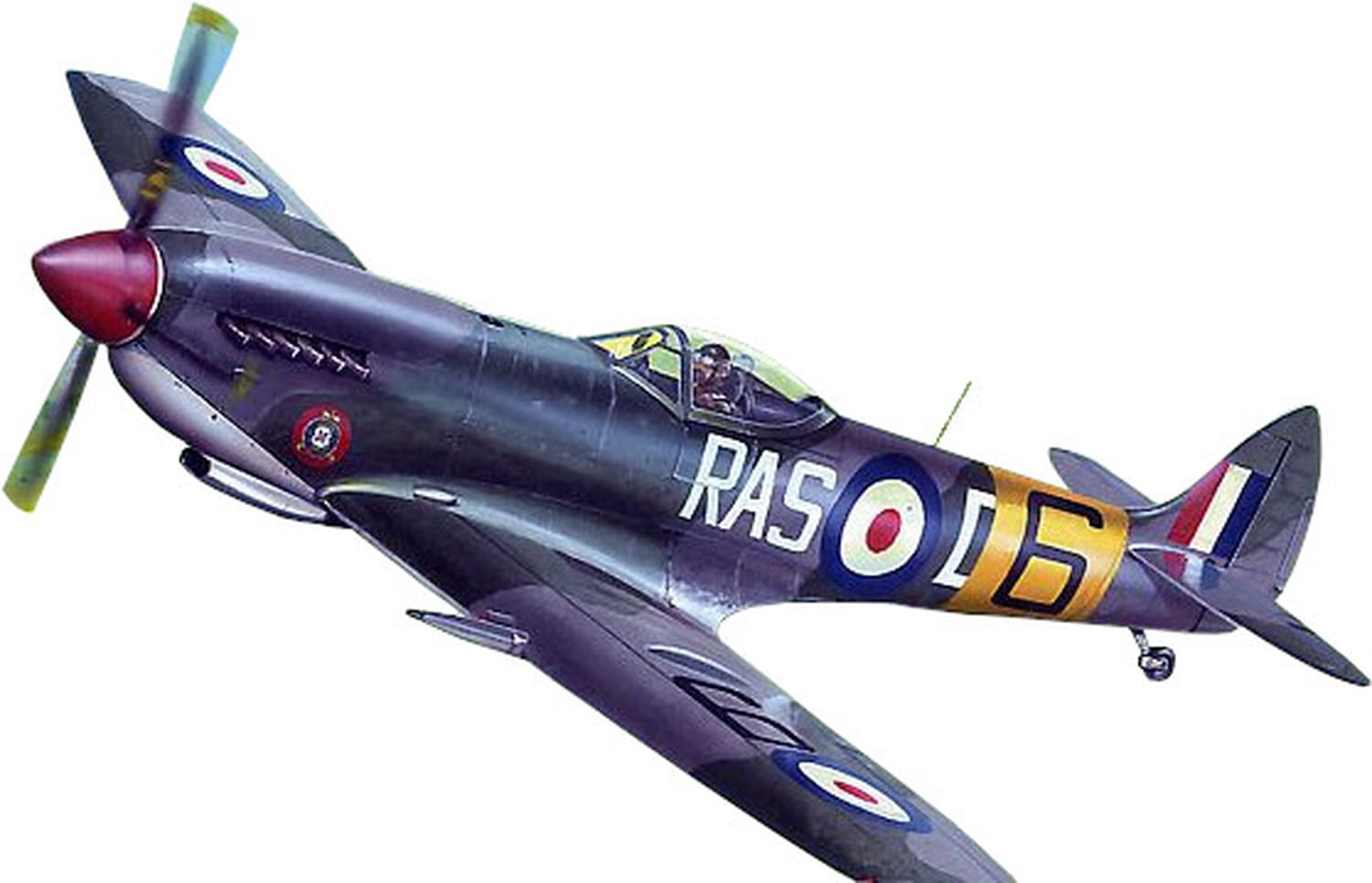 

AZ Model British Supermarine Spitfire Plastic Model AZM7304 1/72 LF.Mk.16