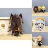 Original God Plushies Diche Mika And Kavi In Short Fur