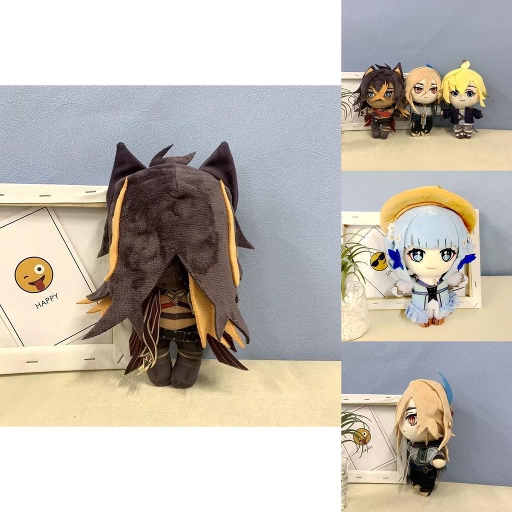 Original God Plushies Diche Mika And Kavi In Short Fur