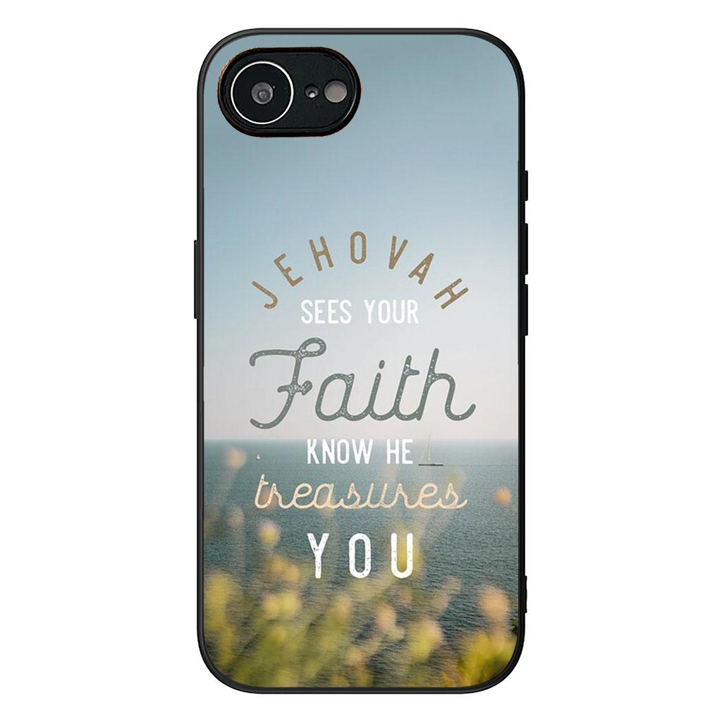Bibelvers Gott Christus Jesus Christliches Handyhülle für Apple iPhone 16 15 14 Plus 13 12 Mini 17 Pro Max + ProMax 16E Air Case