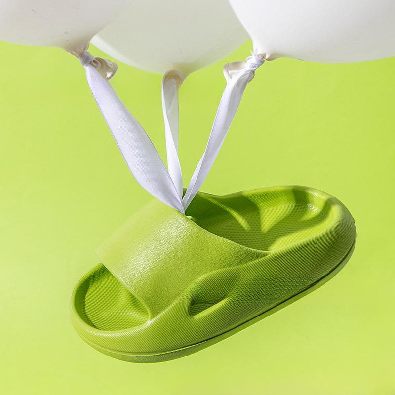 Children's Slippers Summer Home Bathroom Anti-slip Slippers Solid Color Soft Bottom Men and Girls Sandals