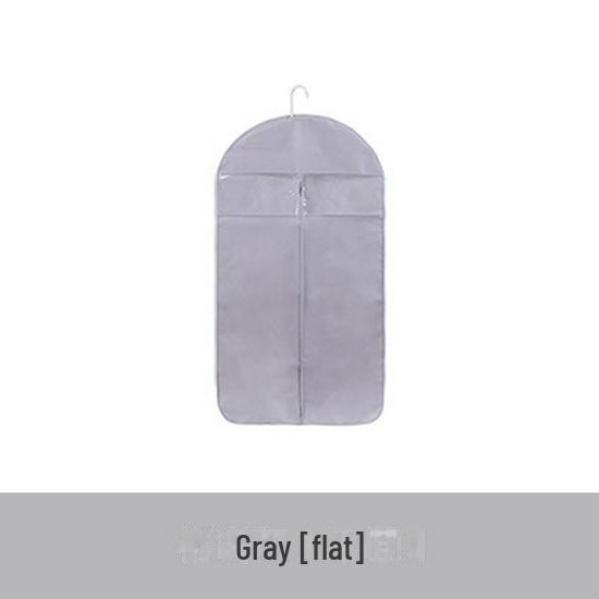 Thick Non-Woven Transparent Hanging Clothing Dust Cover for Suits