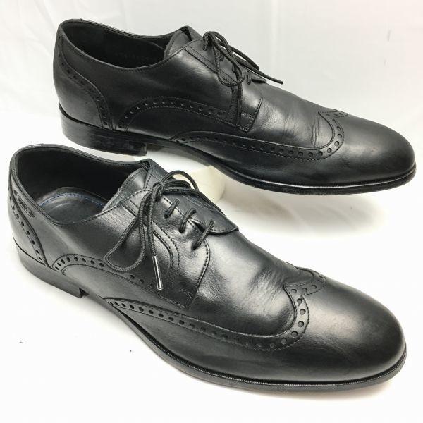 

JOOP! Made in Italy Wingtip Business Shoes Black Size 43.5 27.528.5 Men’s