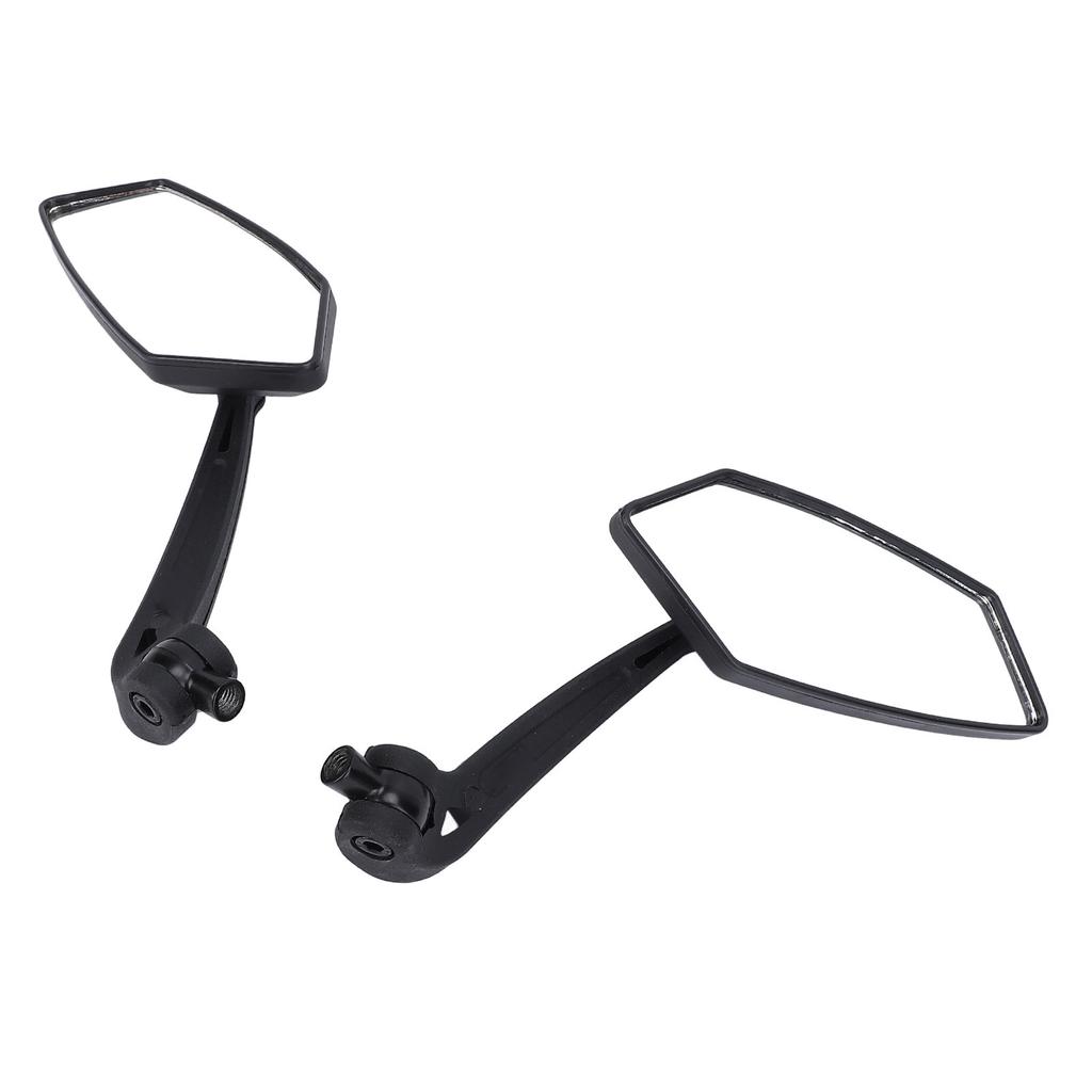Motorcycle Rearview Mirror 360 Degree Adjustable Safety Rotating Handlebar Mirror for Motorbike
