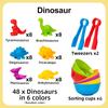 Counting Animal Sorting Toys for Toddlers Preschool Learning Activities for Math Color Cognition Montessori Baby STEM Toys Gifts
