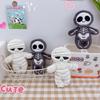 Plush Keychain Adorable Mummy Skeleton Styles Soft And Plush Decoration For Children Accessory