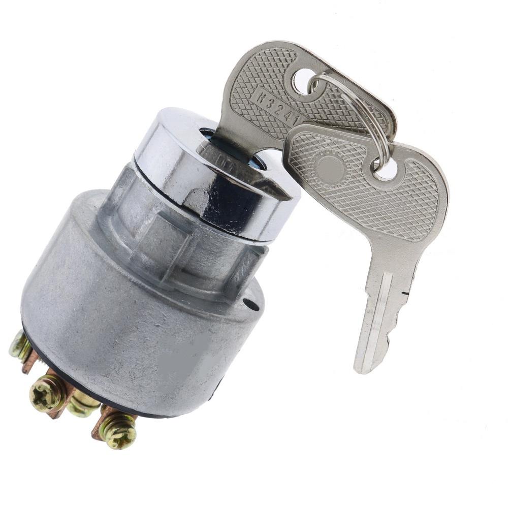 Ignition Switch W/ 2 Keys 38180-31800 For Kubota Tractor L1802 L2002 L2202