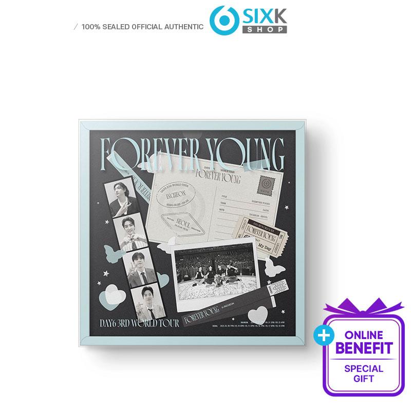 [Pre-order] DAY6-3RD WORLD TOUR [FOREVER YOUNG] In INCHEON & FINALE In SEOUL Blu-ray(Online Benefit)