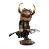 Figurine - IRON STUDIOS - Loki - PVC - 15 Cm - Collection Mini Co.