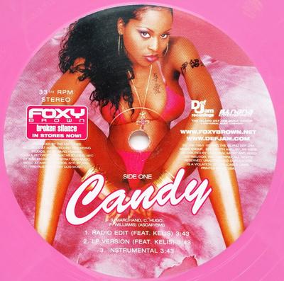 Disque 12 pouces FOXY BROWN Candy 3145887381 2001 Rap HipHopRB US Occasion