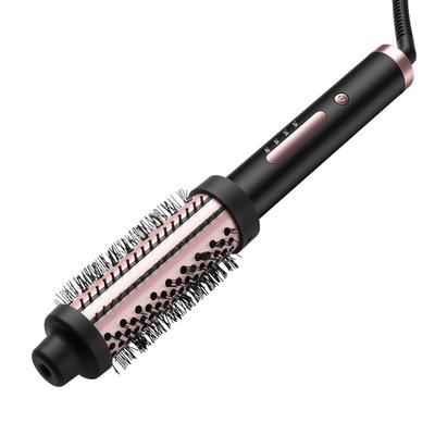 Thermal Brush Heated Curling Iron Brush Round Multi-Styler Brush Ceramic Hair Curler Comb Styling Tools