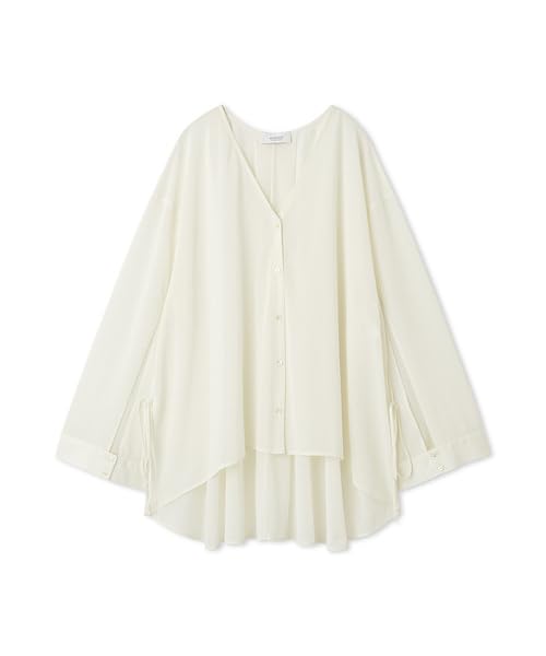 

Emi Sheer Volume One Size Fits All Shirt, 13WFB252015, Women s, White,