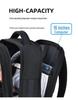Spacious Laptop Backpack with USB Charging Port - Unisex, Splash-Proof for Business and Casual Commutes