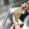 Garnelen Schäler Werkzeug Multifunktionales Garnelen Entdarm Werkzeug Rostfrei Garnelen Schälmesser für Zuhause Küche