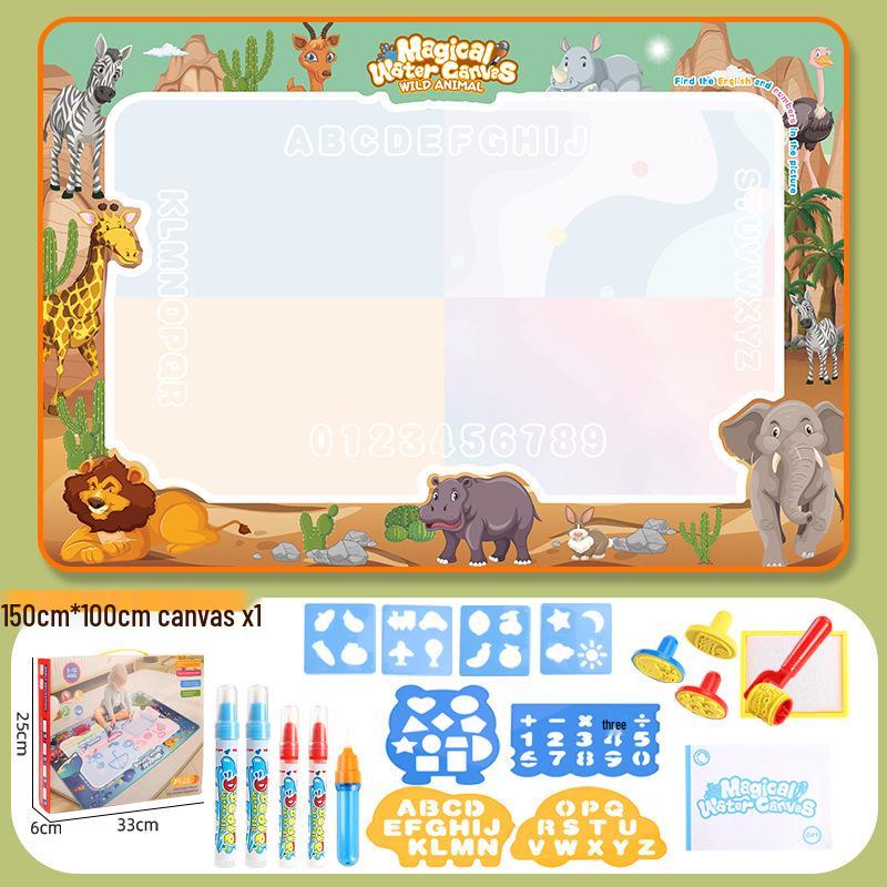 Extra Large Reusable Water Magic Drawing Mat for Kids