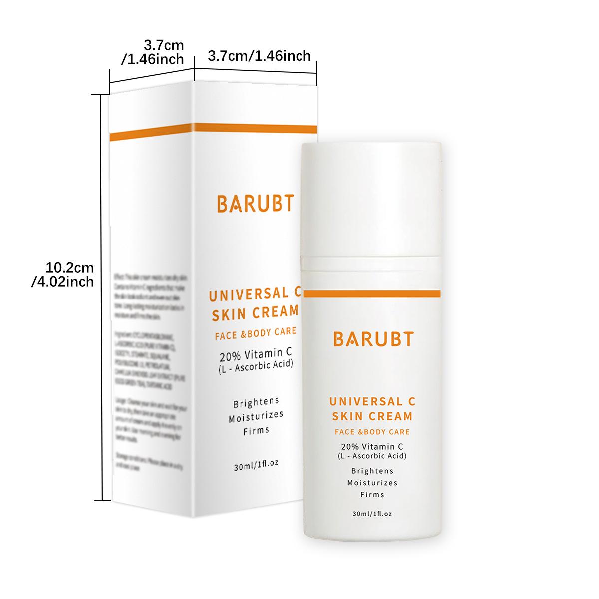 

Осветляющий крем-сыворотка с витамином С, увлажняющий, устраняющий пигментацию, тусклый, чтобы не ложиться спать допоздна, чтобы осветлить кожу 30ml