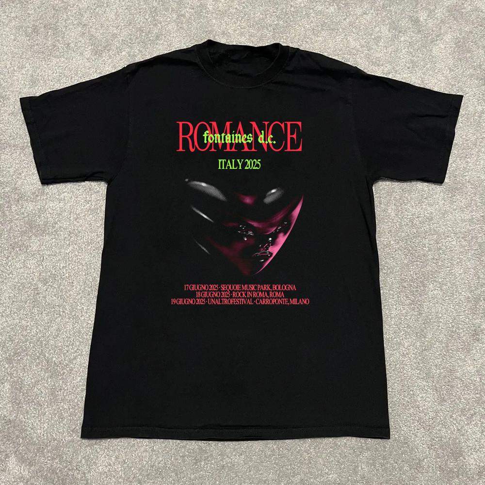 FONTAINES D.C. summer tour 2025 S to 5XL Unisex Cotton T-shirt LI1767 Unisex T-Shirt XXL