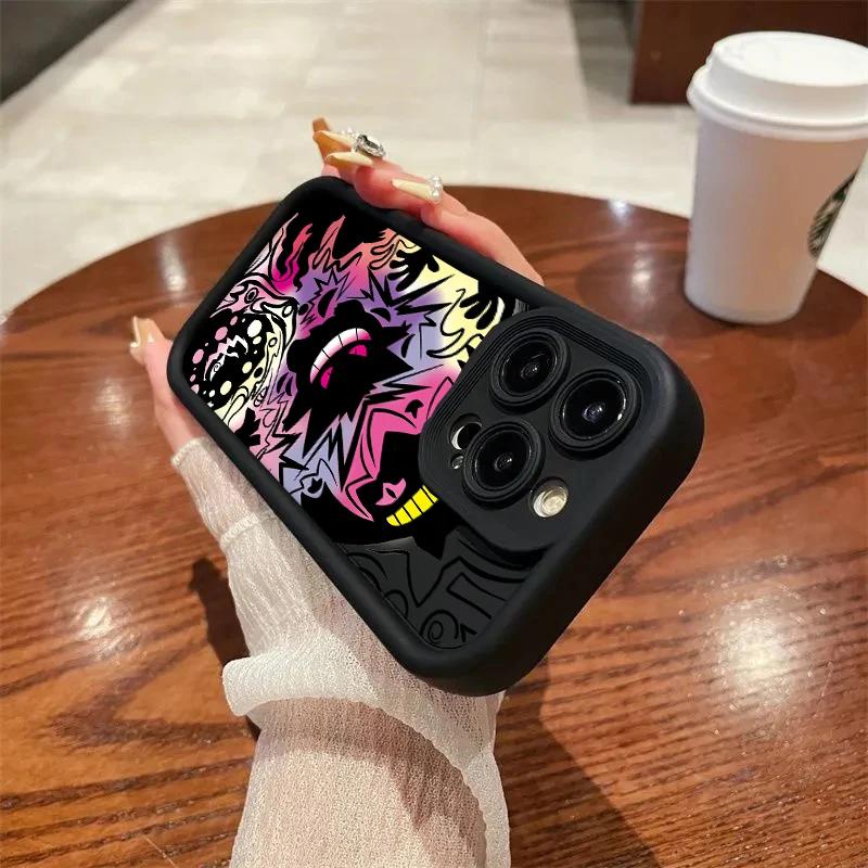 Gengar Minimalist Multistep TPU Silicone Case For Google Pixel 9 Pro XL Pixel 7A 8A 8 7 Pro 5G Camera Protective Phone Cover
