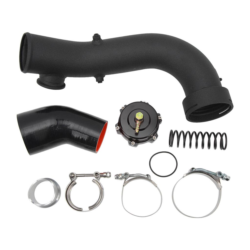 Air Intake Turbo Pipe Kit with 50mm BOV Increase Engine Efficiency Reduce Emission for N54 E88 E90 E92 E93 135i 335i