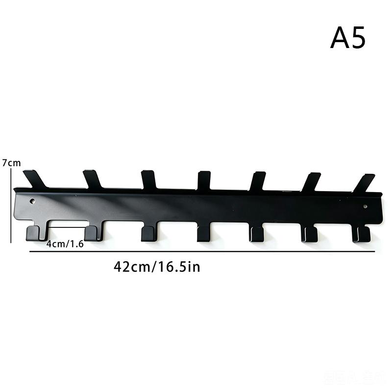 Sturdy Metal Medal Display Rack Wall Mounted Hanger Organizer for Race Running Awards Home Living Room Decor