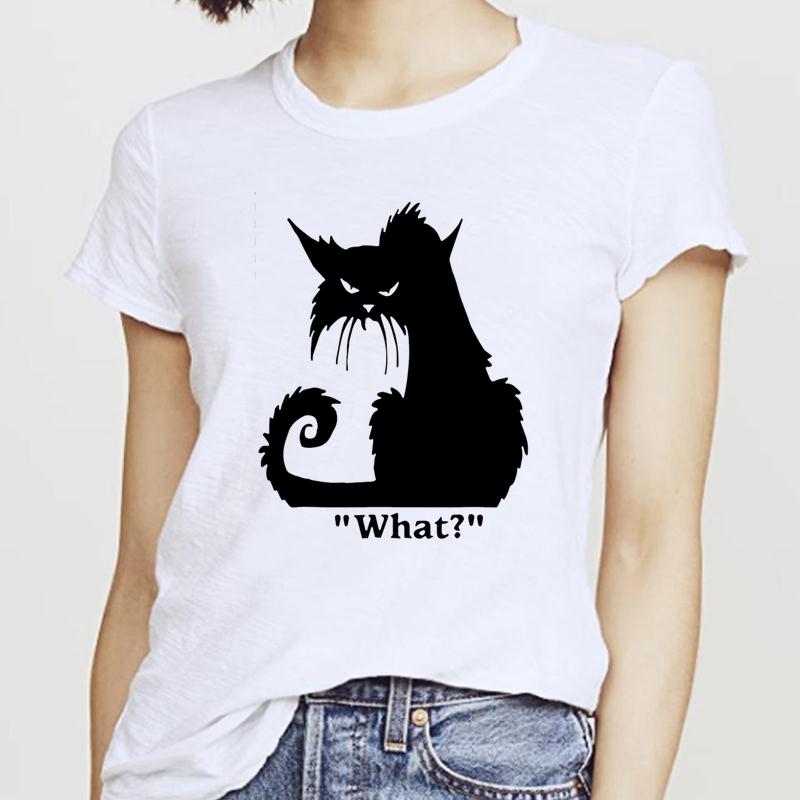 Women T-Shirts Cat Sweet New 2025 Fall Halloween Short Sleeve T-Shirt Female Harajuku Thanksgiving Graphic Oversized Tshirt Tops