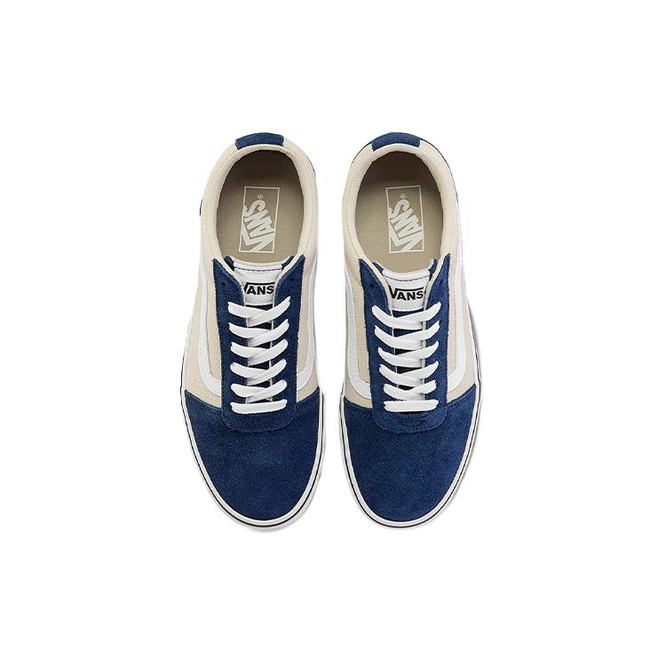 Vans Ward Low Top Sneakers Blue / Brown (Unisex) Skate Shoes VN0A5HTS80M
