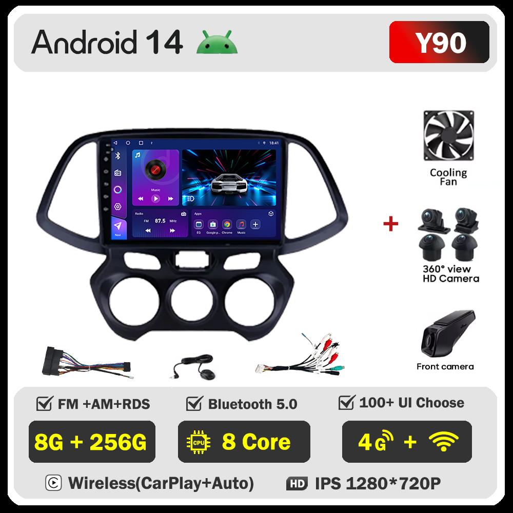 For Hyundai Santro Atos 2018 2019 Car Radio Player Car Carplay Screen Autoradio Mirror Link Car Intelligent Systems Touch Screen