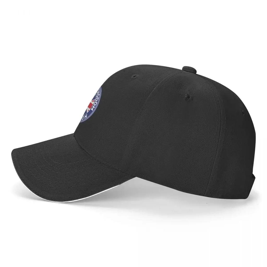 London British Flag Souvenir Baseball Cap Beach Outing Big Size Hat Men Luxury Brand Women's