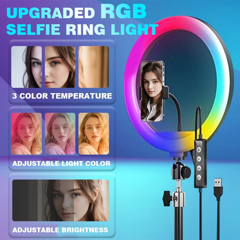 360 Video Photo Booth Machine with Ring Light,Free Logo,360 Automatic Rotating Selfie Photobooth with Flight Case