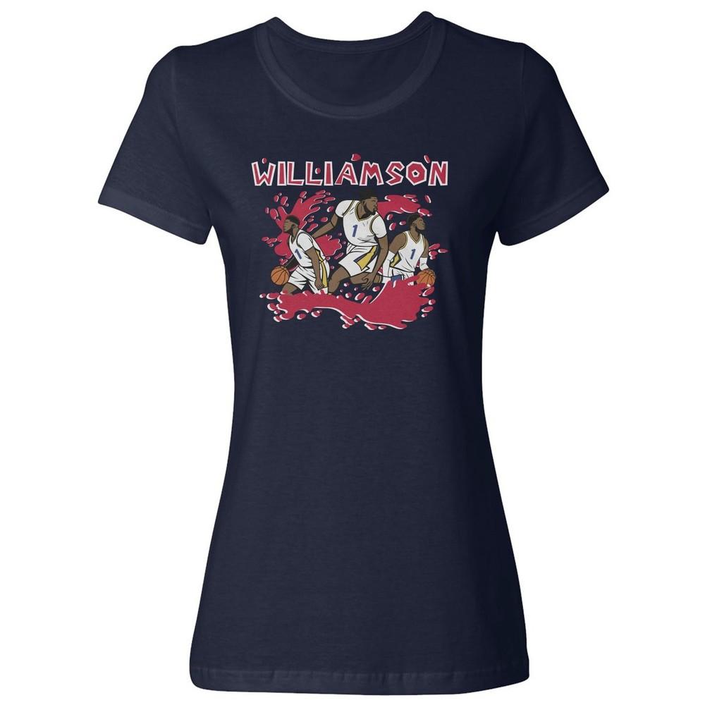 Williamson Inspired New Orleans Splash - Basketball Ladies  Crewneck T-Shirt Unisex T-Shirt S
