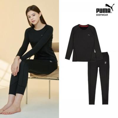 Bodywear Puma Women S Warmwear  2 typeS  Top And Bottom  Black lateSt