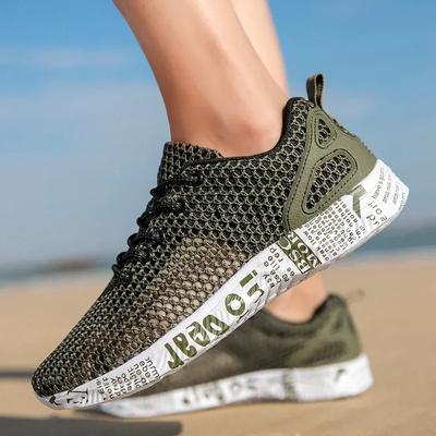 Angelschuhe Watschuhe Wassersneaker Herren Schnürschuhe Herren Aqua Atmungsaktiv Trekking Waten Strand Schnelltrocknender Wasserschuh Outdoor