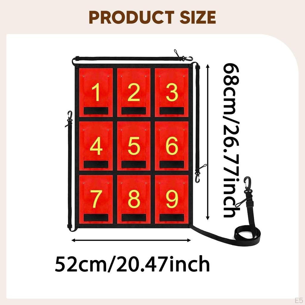 9-Loch Baseball-Wurfnetz, Digitales Strike-Zonen-Ziel für und Softball, Professionell