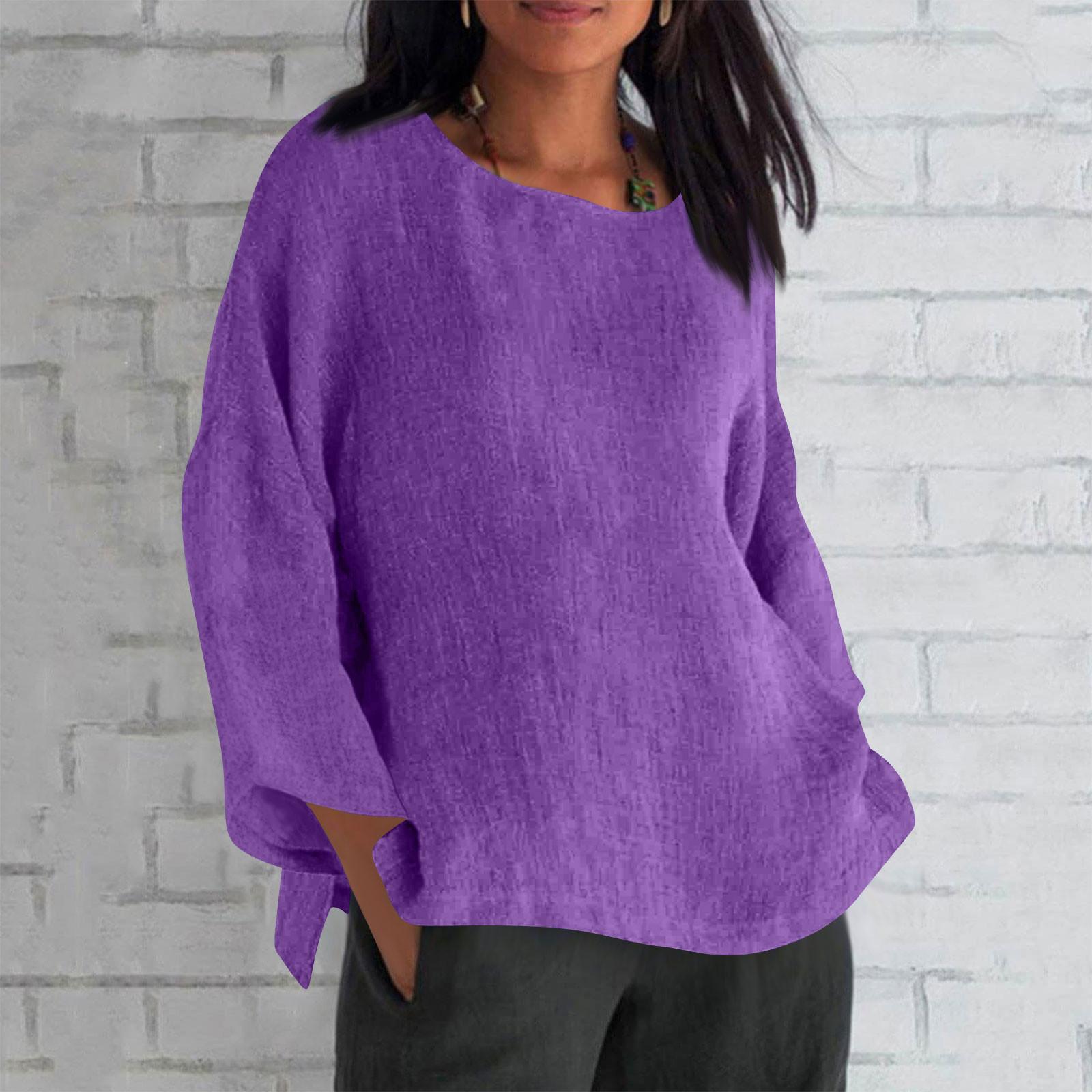 Женская мода с длинным рукавом и круглым вырезом — фото 18