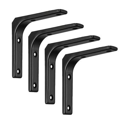 Steel Construction Shelf Bracket Wall Mount Brackets Resist Bending Steel Shelf Degree Angle Design Heavy Duty