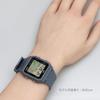 Casio World Time LF-30W-2A Digital Watch, Biomass Plastic Band, Blue Gray