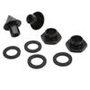 Car Rear Window Glass Pillar Strut Hardware Kit Replacement for Civic 3Dr Hatchback 1992?1995