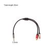 Stereo Audio Y Cable 2Rca Male To 3.5Mm Female Aux Jack Adapter Audio Cord For Computer Mp3 Phone Speaker Home Theater Dvd