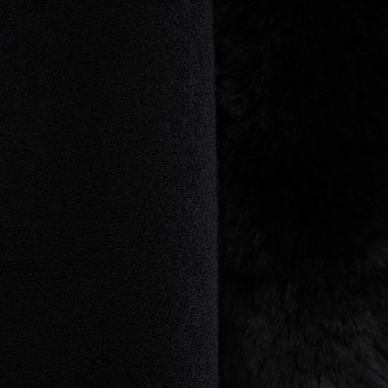 Women Cape Shawl with Fur Collar Soft Warm Wrap Double Layer Knit Cardigan Acrylic Warm Poncho for Fall Winter