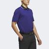 Adidas Primeknit Short Sleeve Polo Shirt Men Polo Shirts Black Clear-Blue HS7589