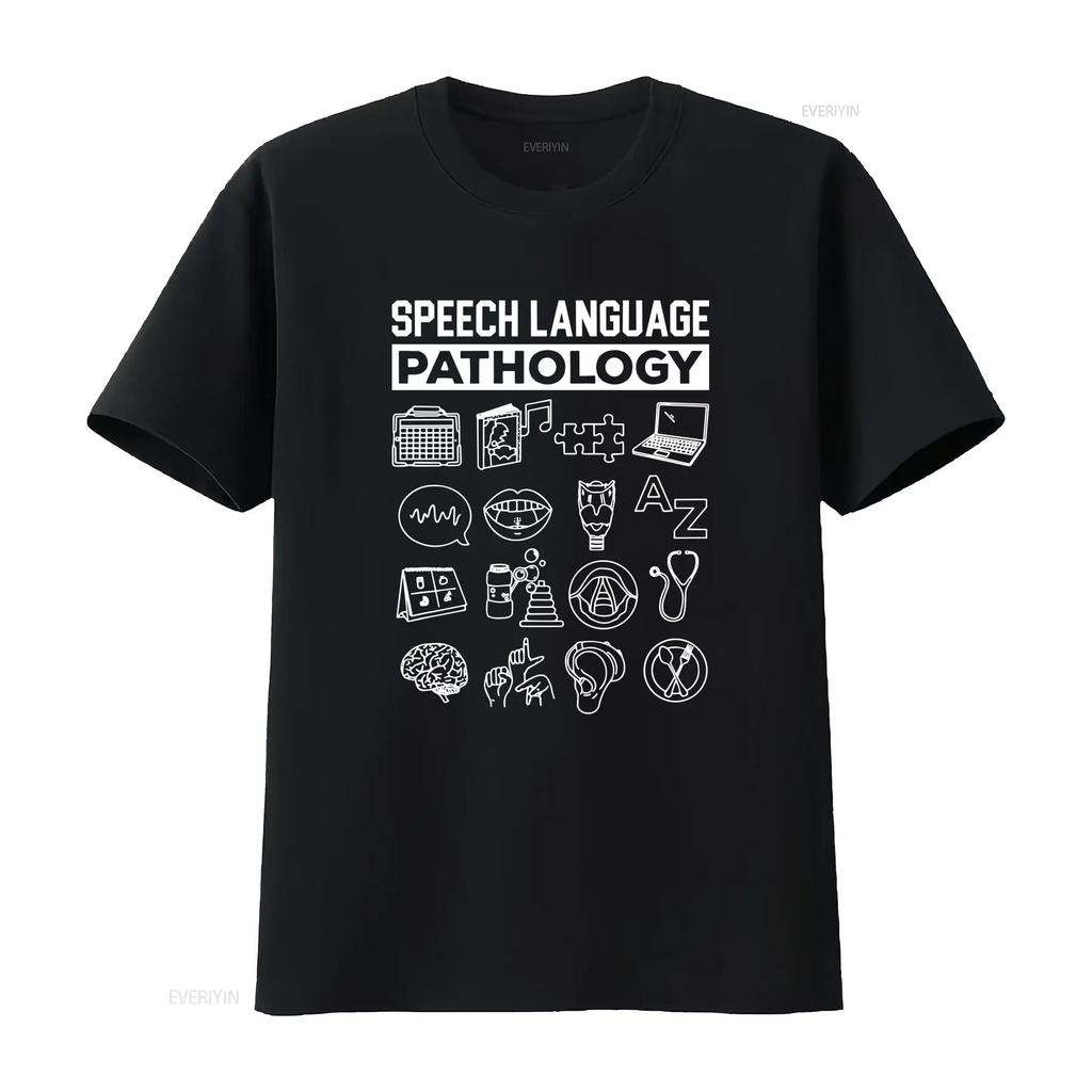 Speech Language Pathology T Shirt SLP PathologisT TherapisT Therapy Future Graduation vintage Washed Casual Stretched